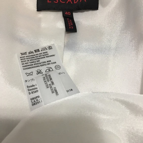 Escada Couture Multi Color Blazer Size 40 - Picture 14 of 16